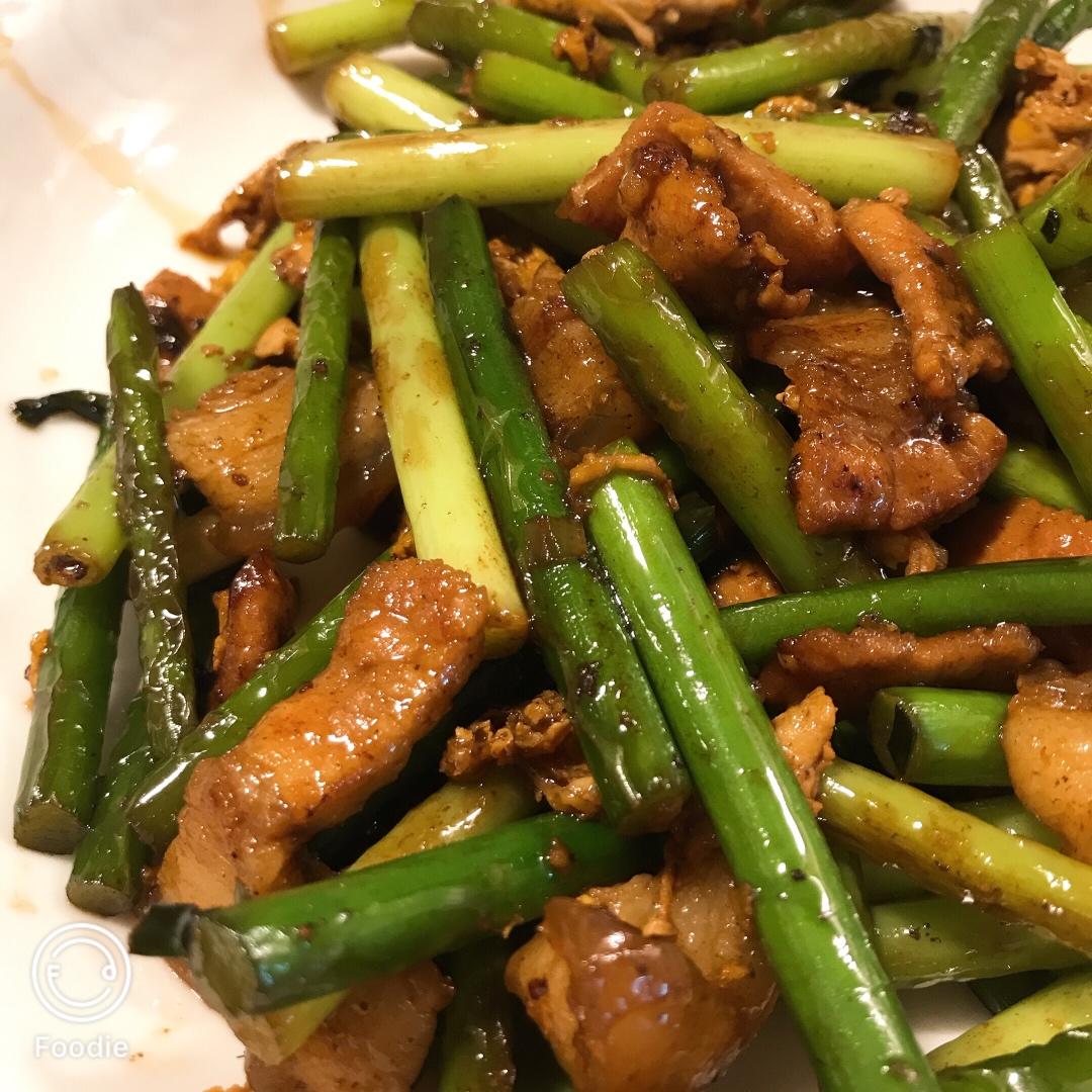蒜薹炒肉