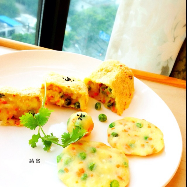 健康蒜香土豆饼（百利无害的美味）