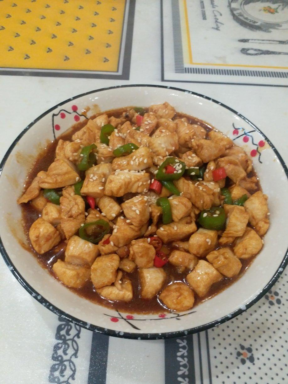 小炒鸡胸肉