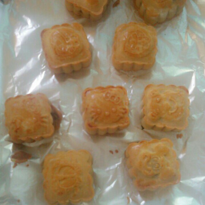 广式月饼——咸蛋黄豆沙月饼（新手版）