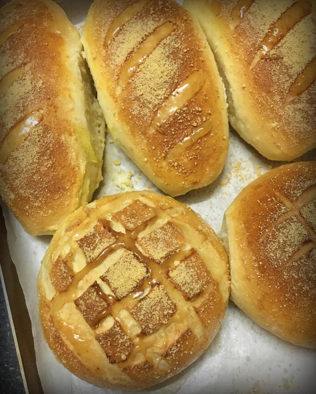 培根芝士软欧包