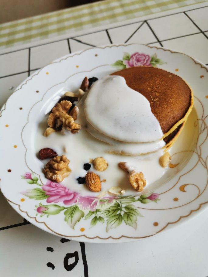 适合早餐の酸奶松饼，真的好好吃