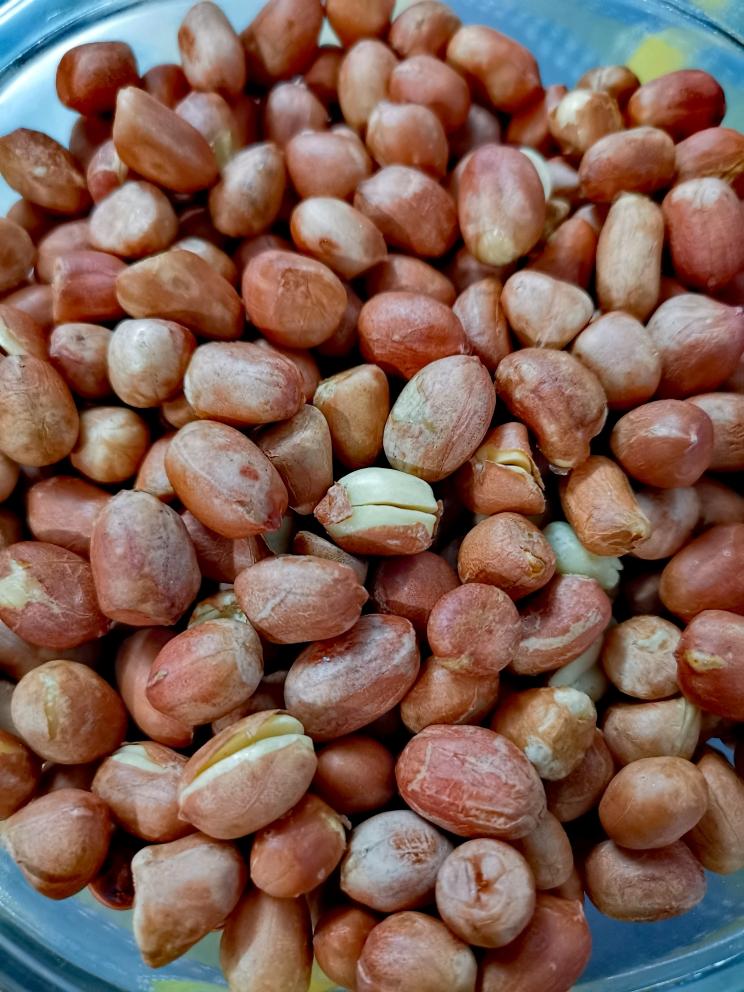 烤原味花生,烤芝麻的做法