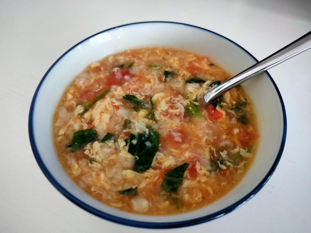 简单早餐-疙瘩汤