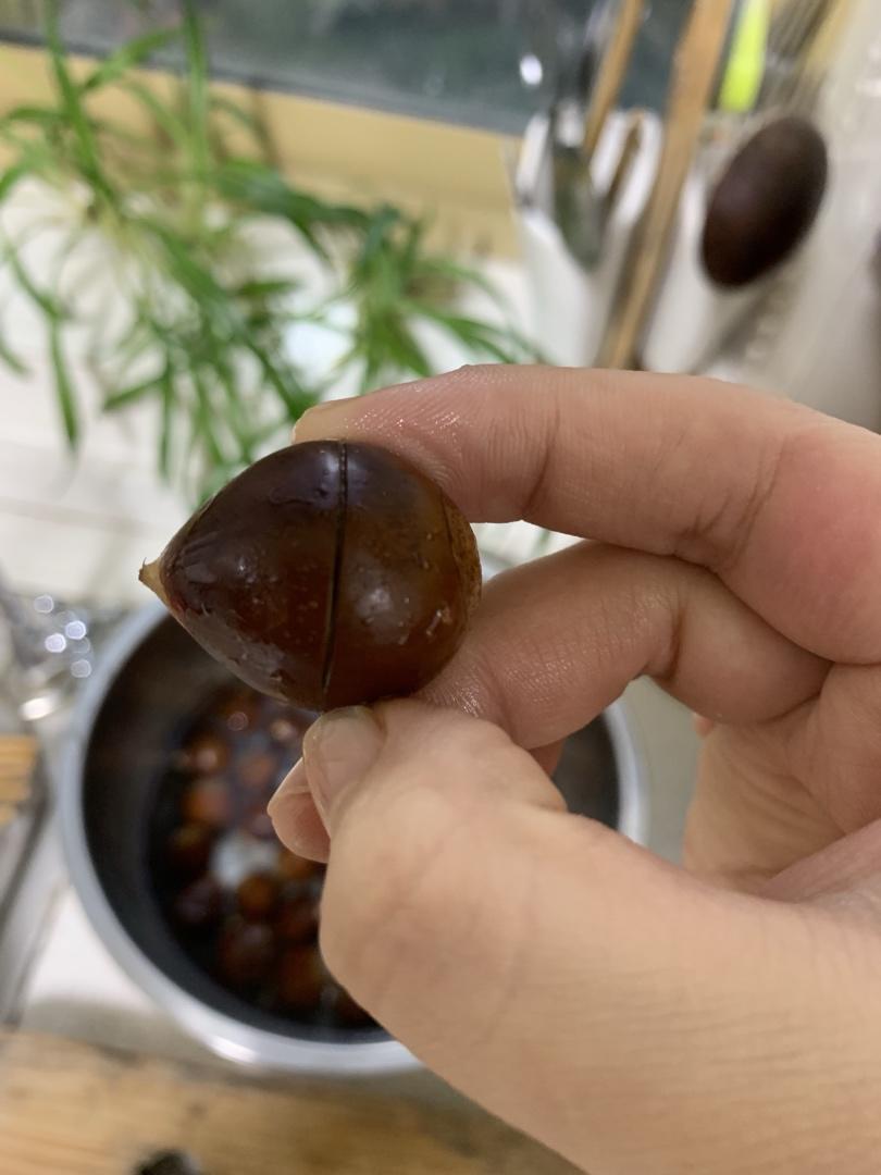 家庭版糖炒栗子‼️香甜软糯好剥皮💯