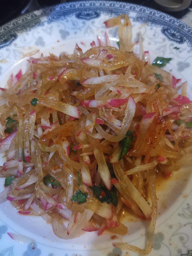 爽口凉拌萝卜丝