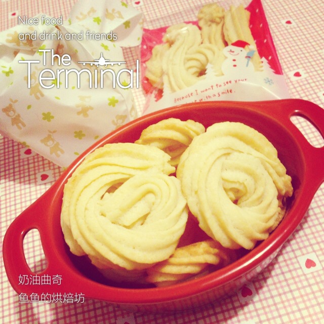 淡奶油曲奇~~（消耗淡奶油好方法）