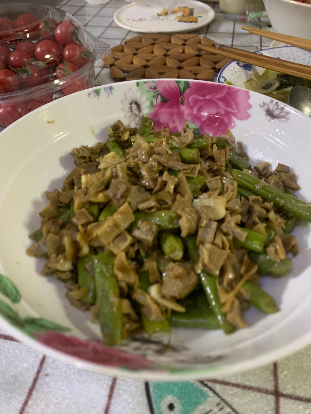 梅干菜干煸四季豆