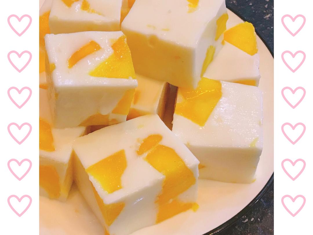 芒果椰汁糕