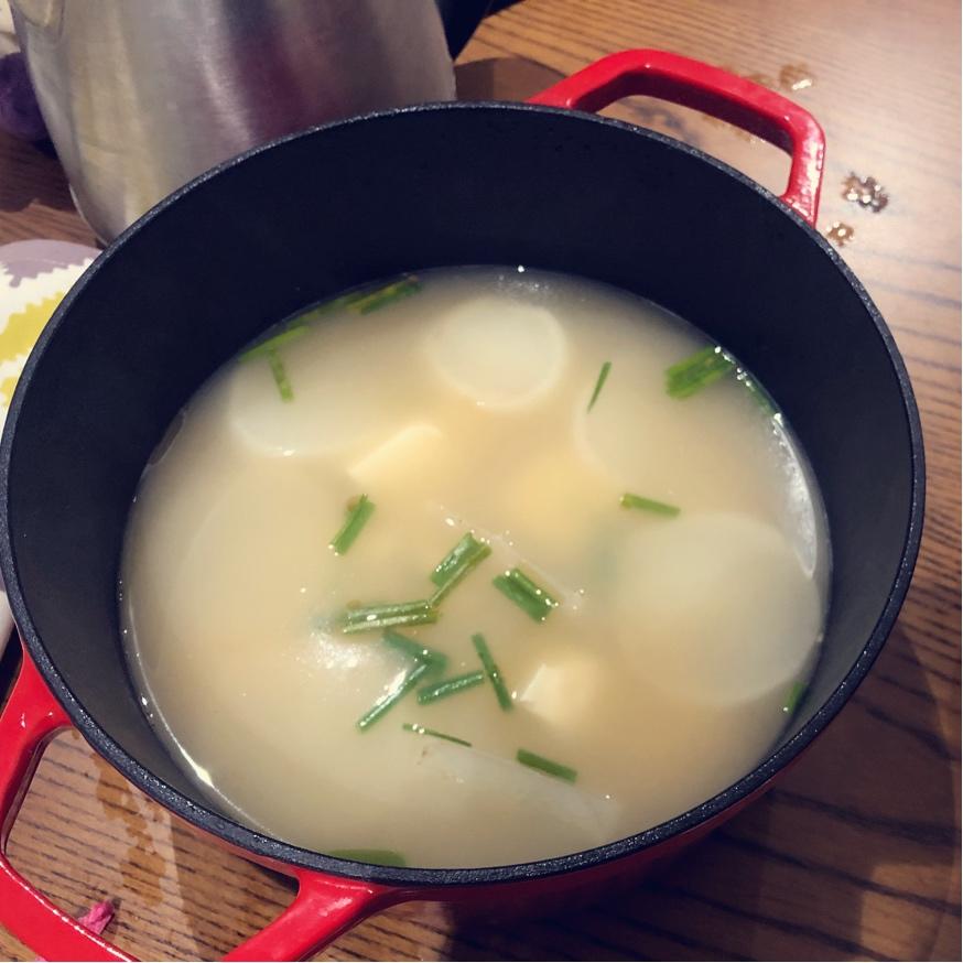干贝虾仁白萝卜汤