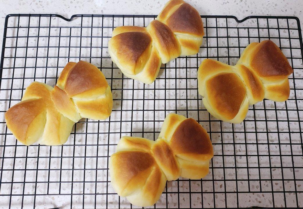 软萌可爱的蝴蝶结🎀面包