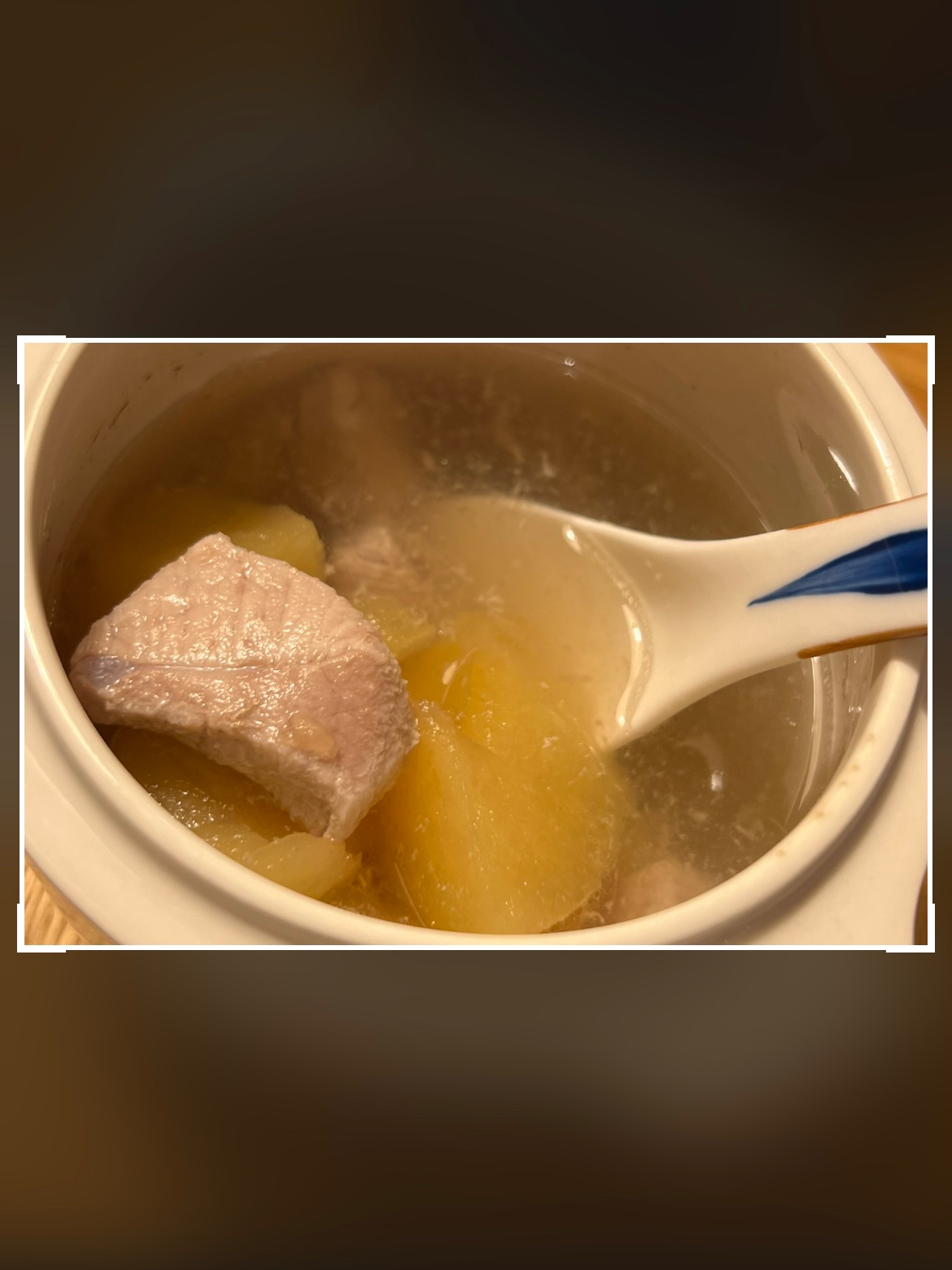 小甜汤（苹果瘦肉汤）