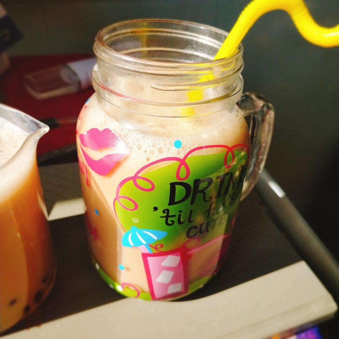 家庭版珍珠奶茶
