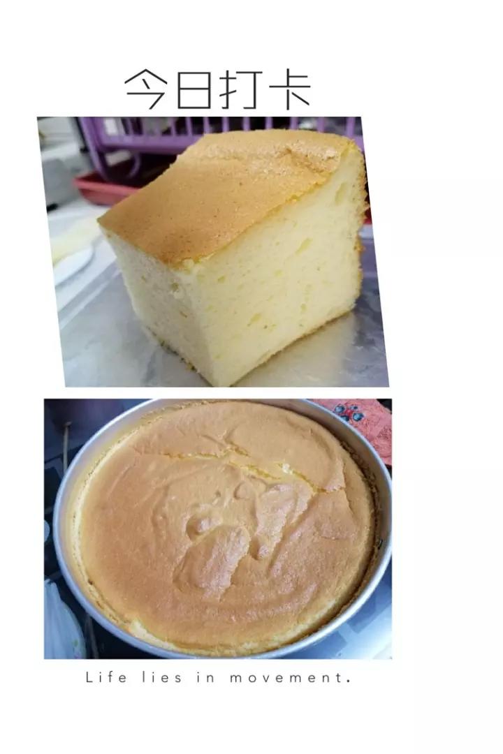 不开裂不回缩不掉皮的酸奶水浴法蛋糕