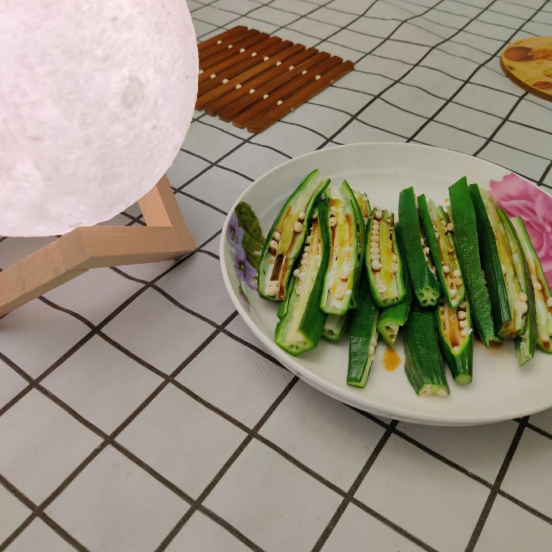 【白灼秋葵】清爽简单