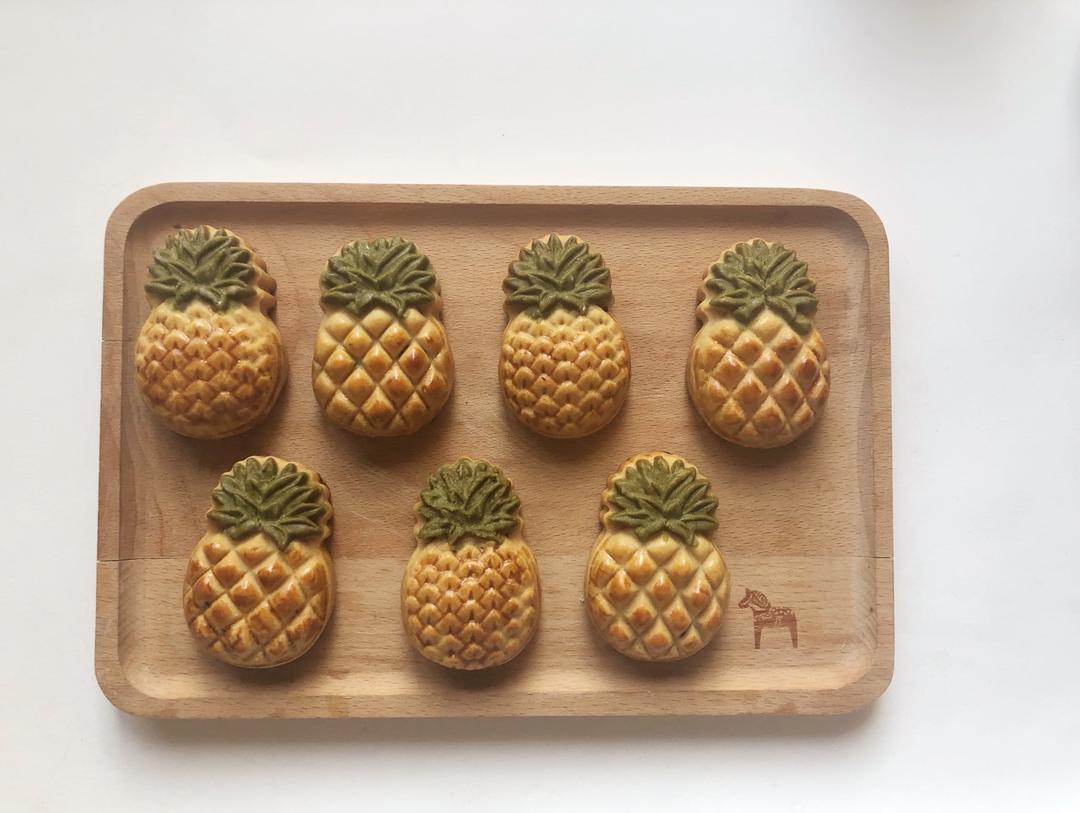 广式凤梨月饼（2020最火的款隔夜回油）