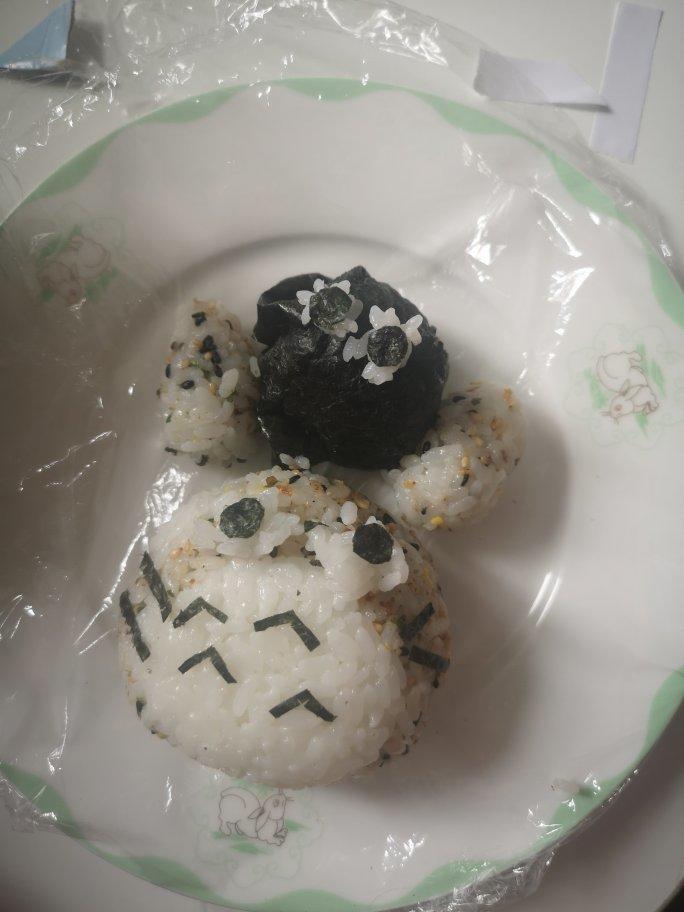 龙猫和煤球精灵饭团