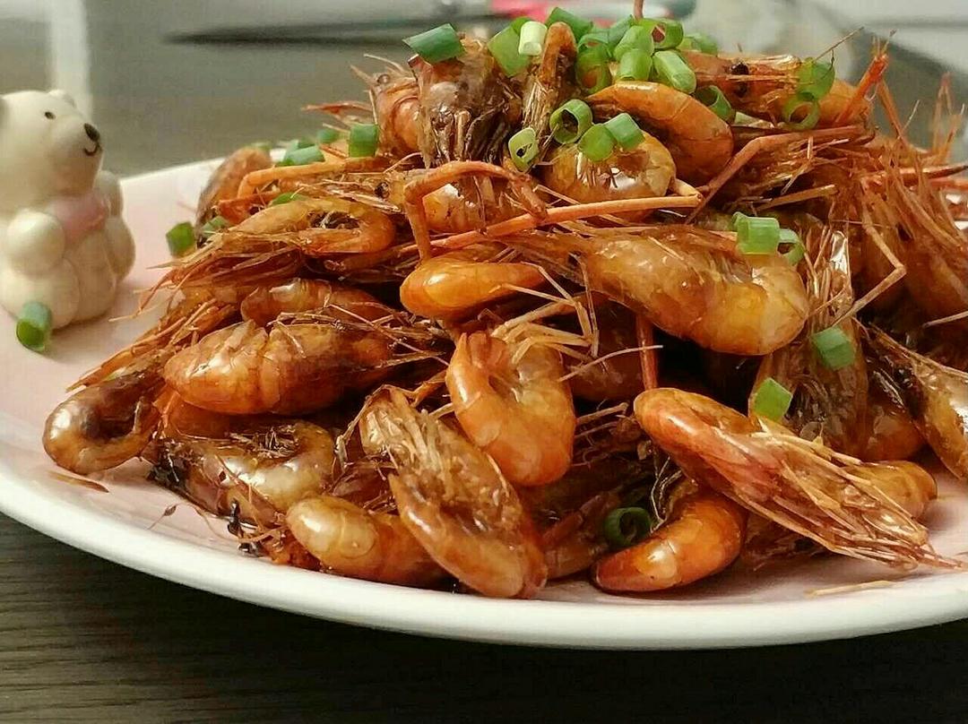 老头儿油爆虾