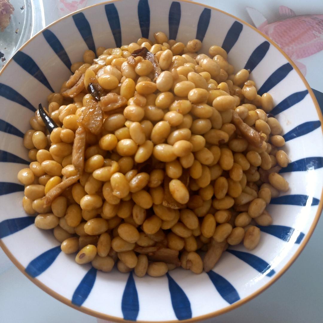 炒黄豆