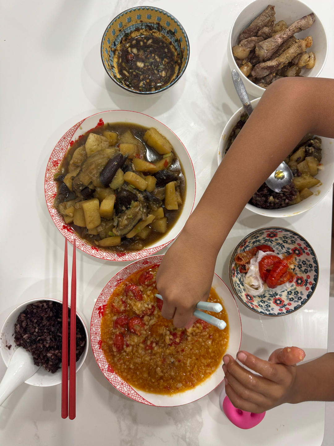 土豆炖茄子