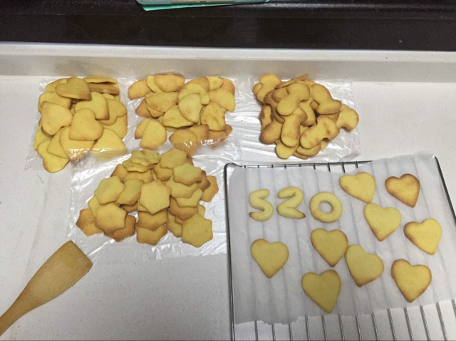 卡通黄油饼干