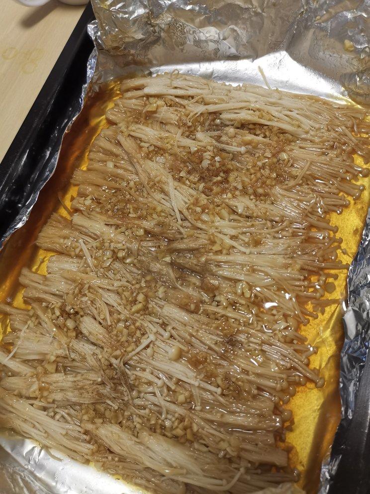 蒜蓉孜然烤金针菇