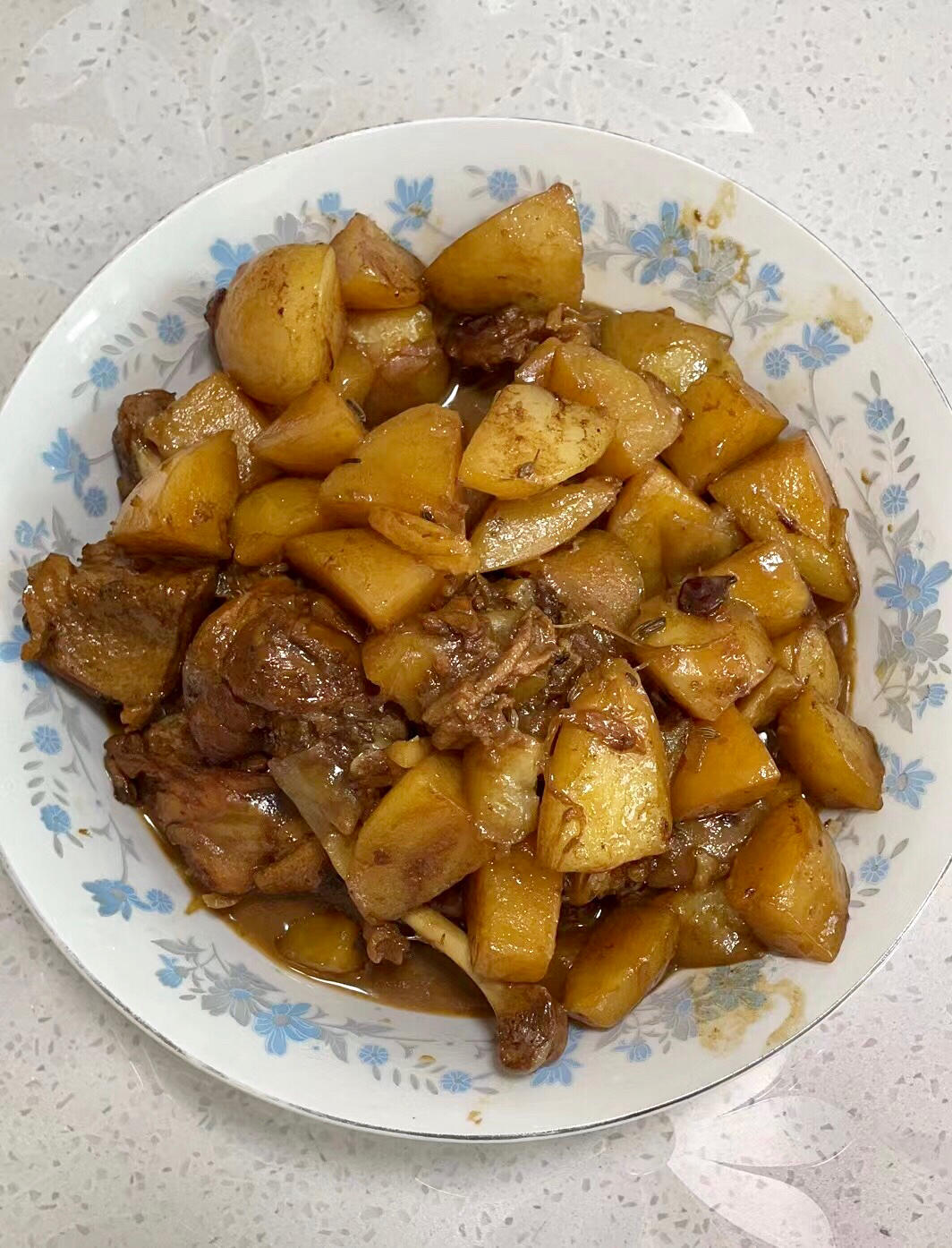 红烧鸭腿土豆块