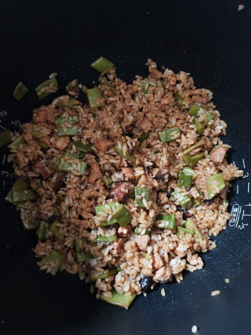家乡扁豆肉饭