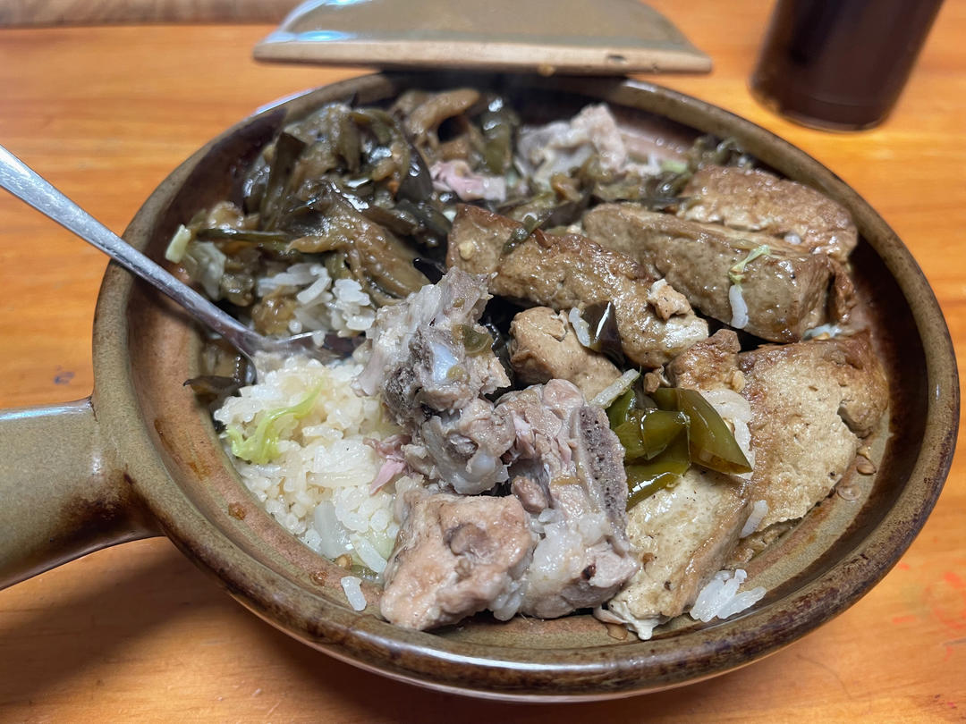 简单煮个饭（煲仔一人份）