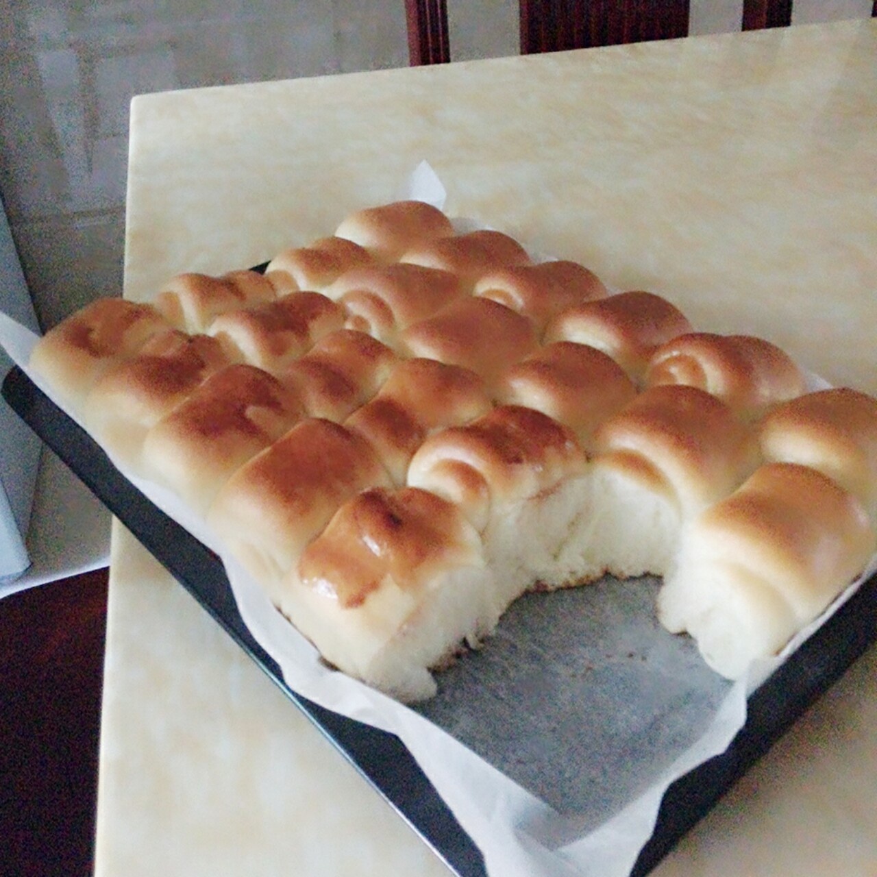 早餐小面包  #皮黑森林#