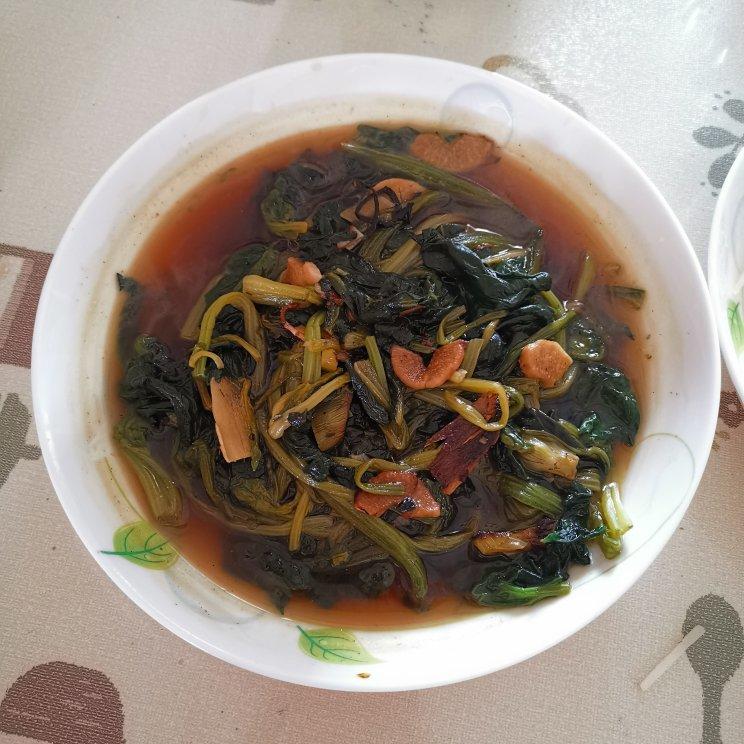 清炒菠菜