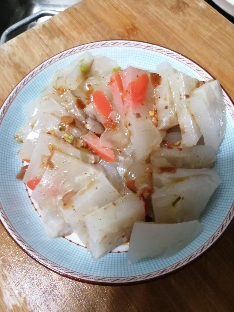 水晶肉皮冻