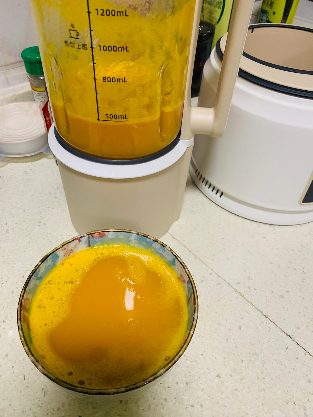 破壁机养生饮品之-红薯米糊
