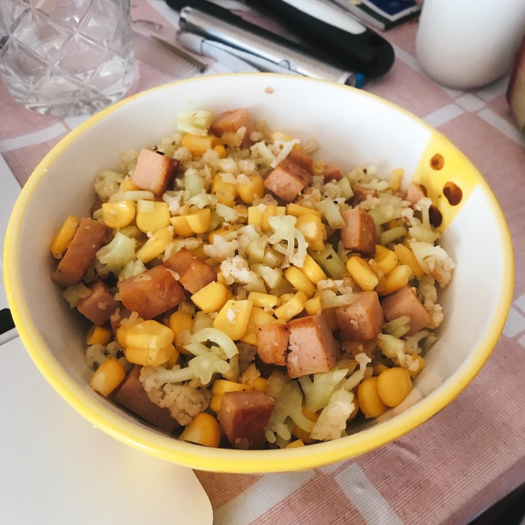 欧阳娜娜同款｜无米蛋炒饭，减肥妹子必学