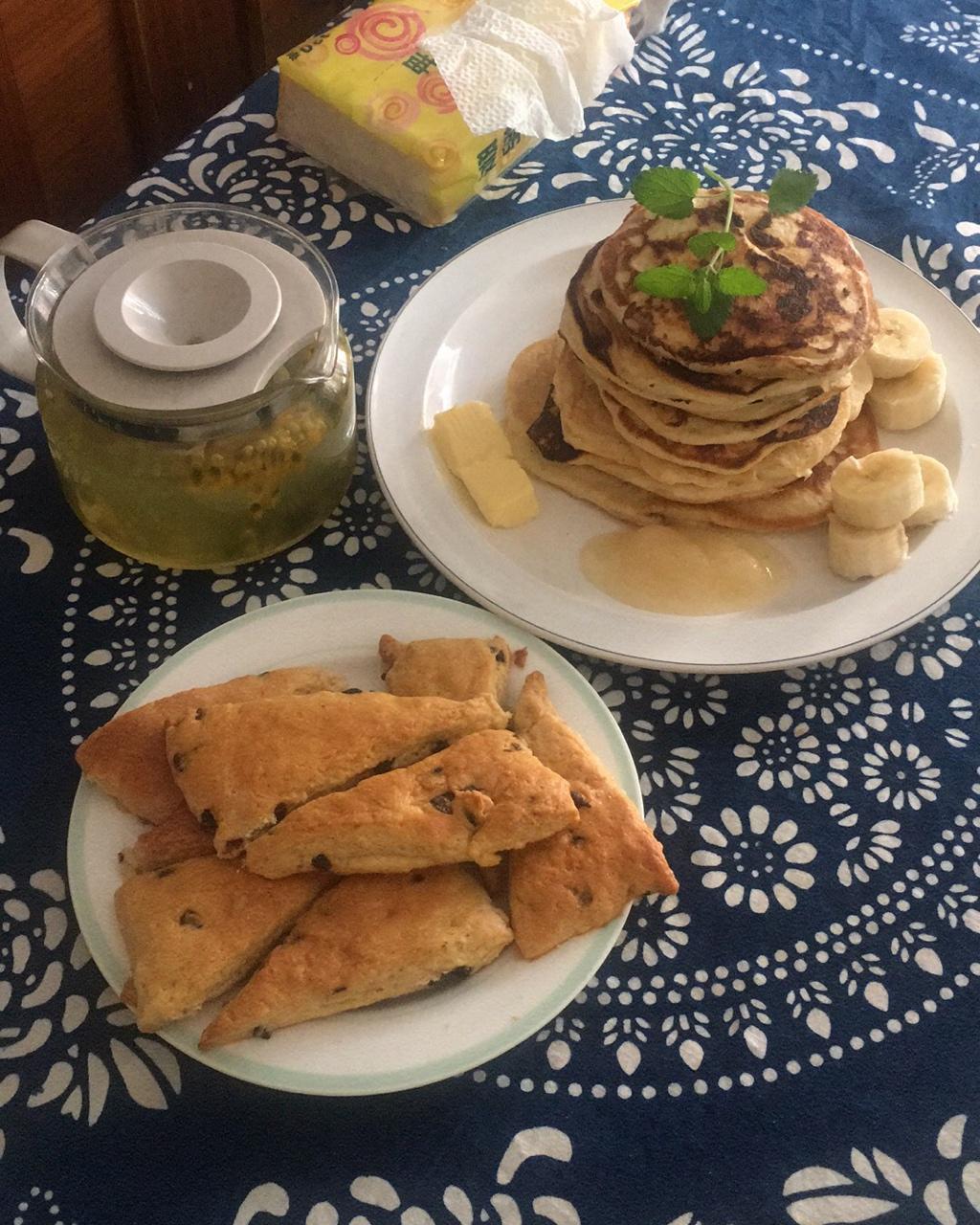 超级简单pancake【无黄油健康版】