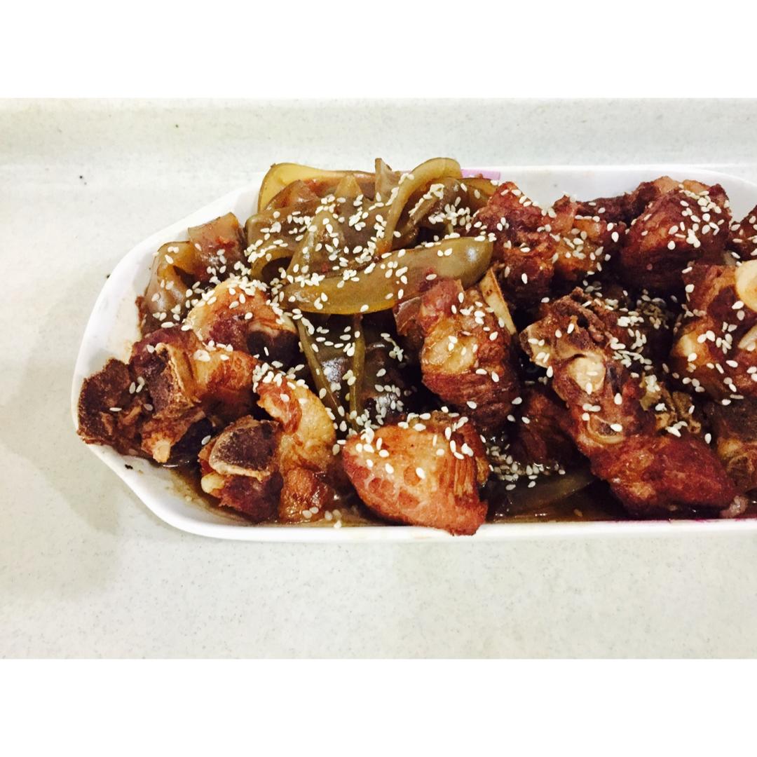懒人版糖醋排骨