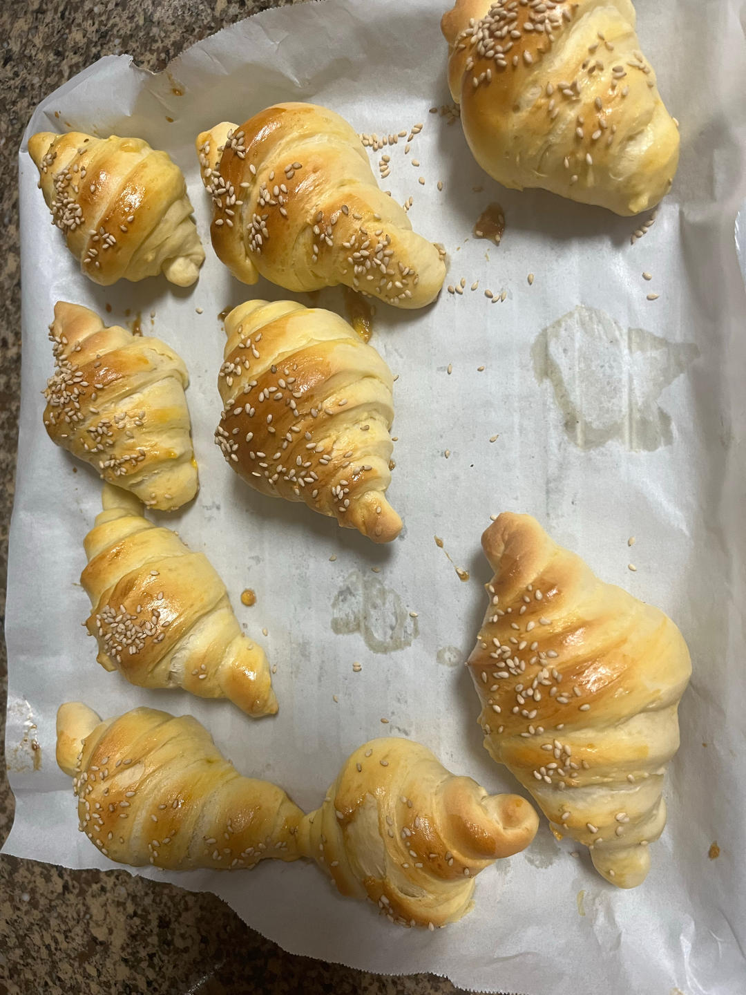 宝宝牛角包-手揉版