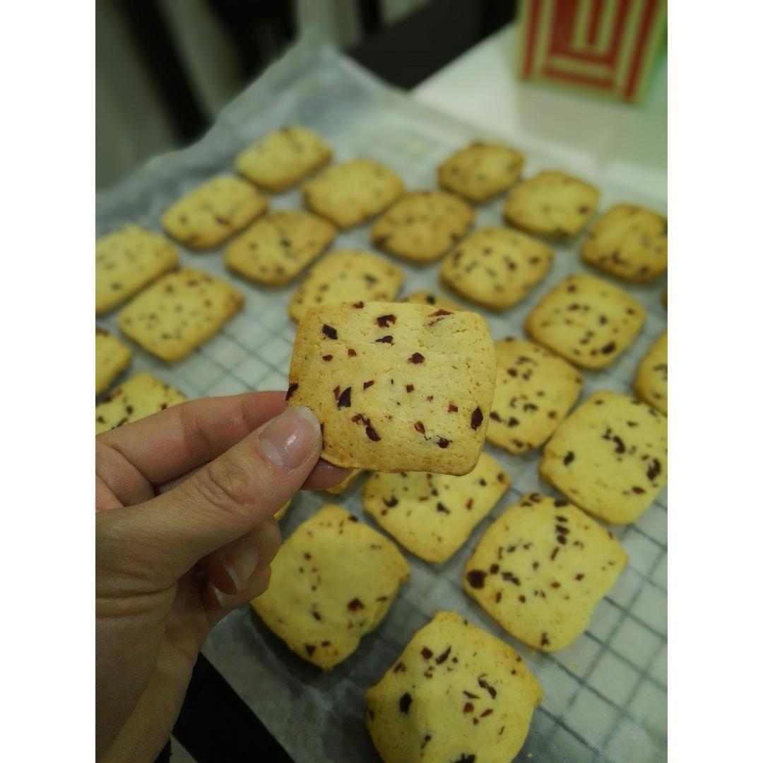 酥到骨子里蔓越梅饼干
