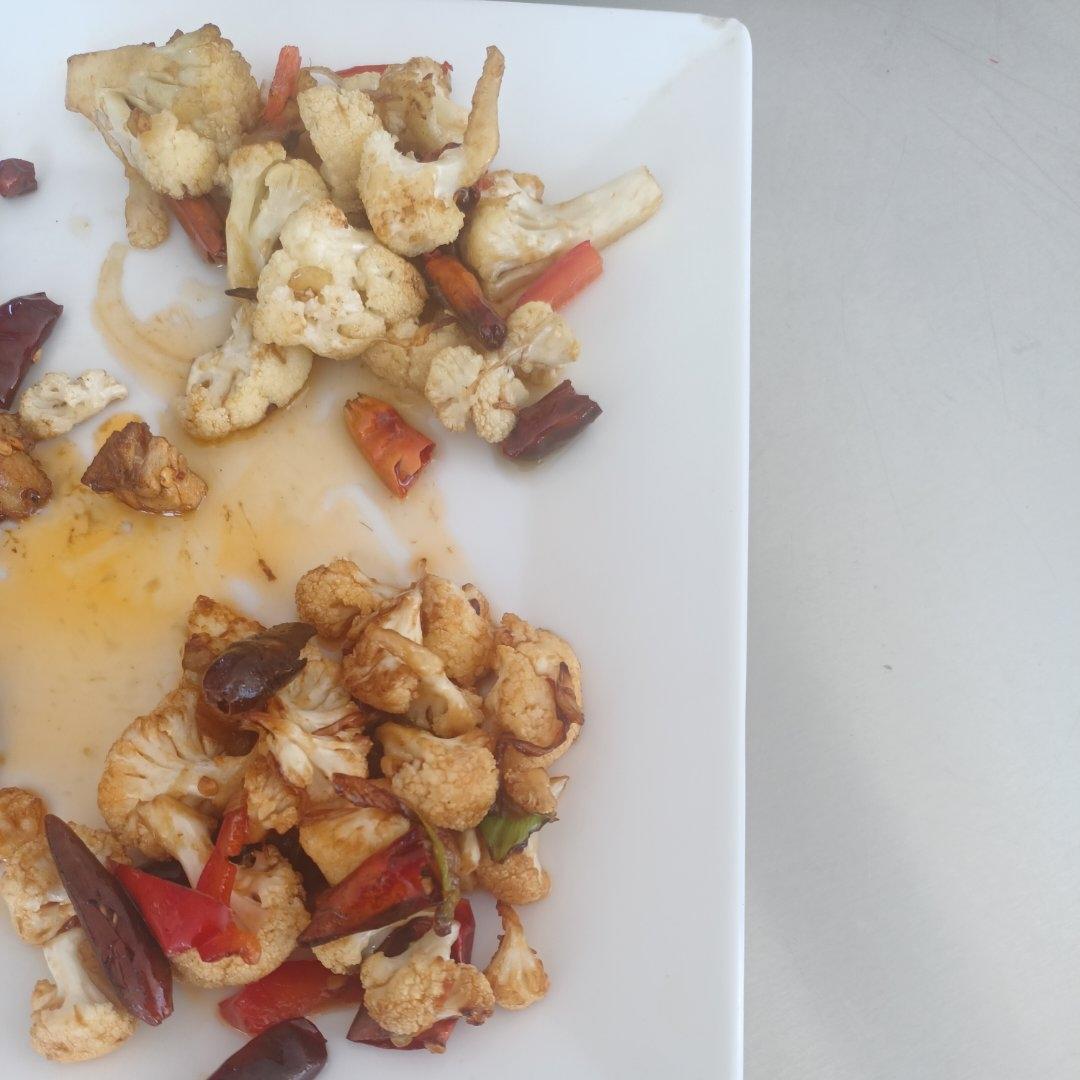 干锅花菜的做法