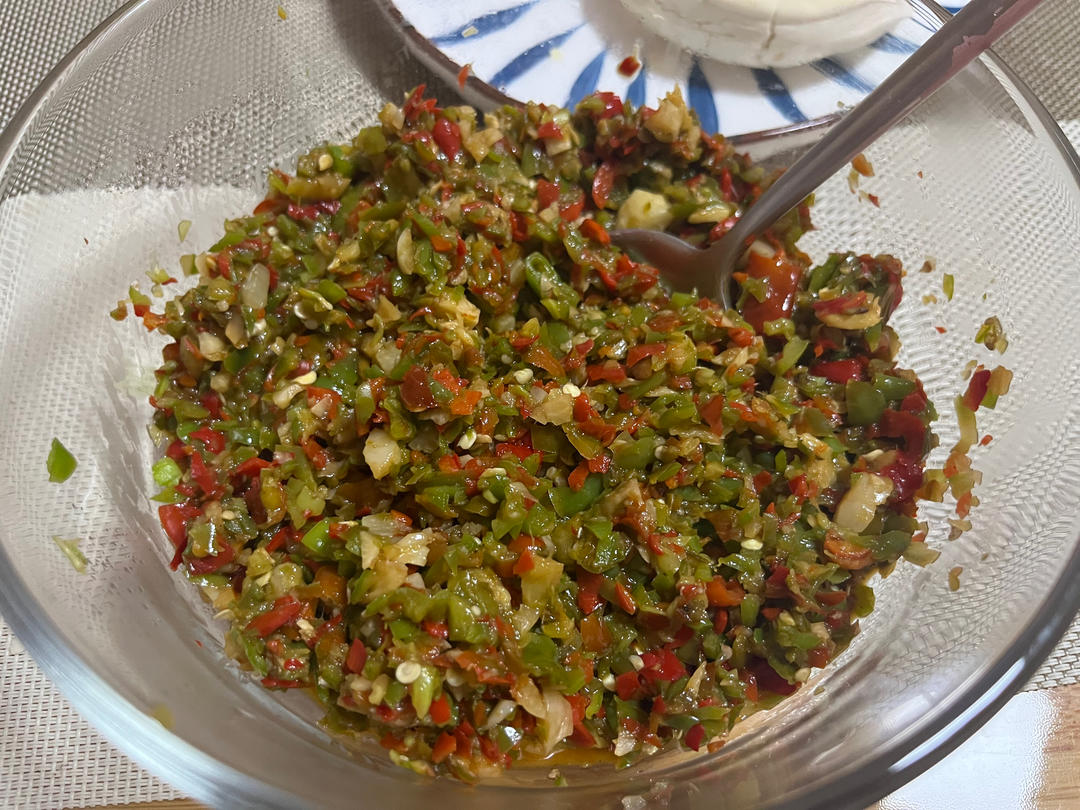 家传手艺～辣子夹馍