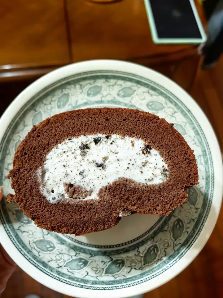 可可蛋糕卷(不消泡超浓郁巧克力口感)
