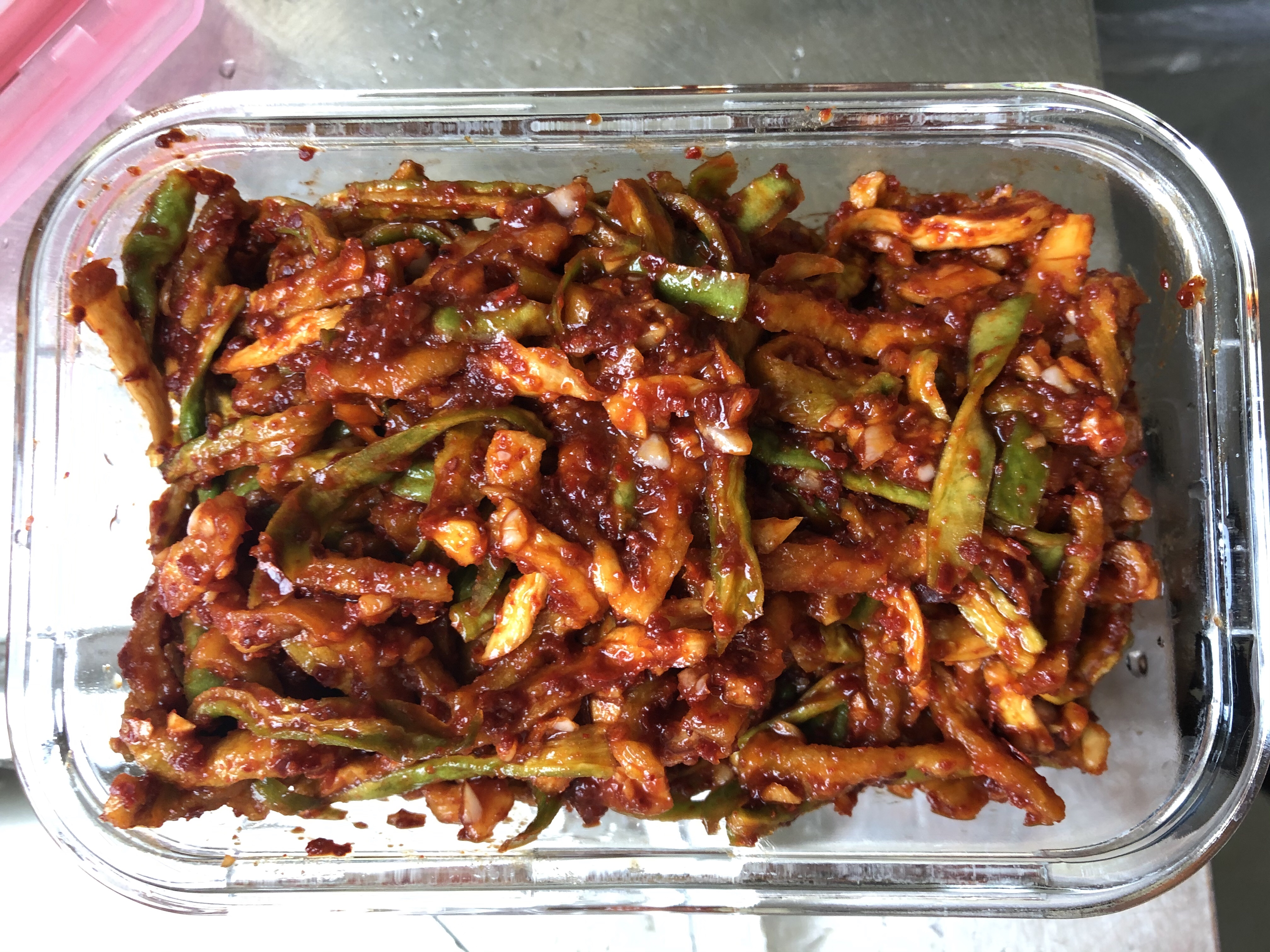 青萝卜干咸菜（朝鲜族特色下饭菜）的做法