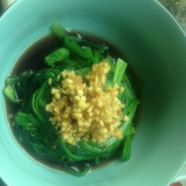 姜汁菠菜