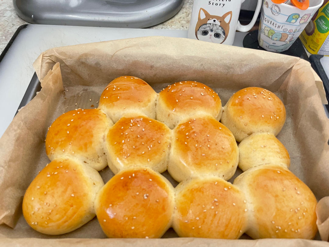 简单零失败的小餐包✔