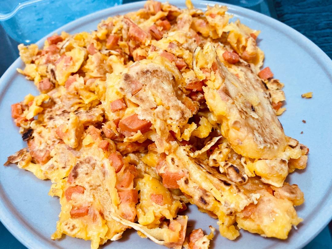 营养早餐 胡萝卜鸡蛋饼