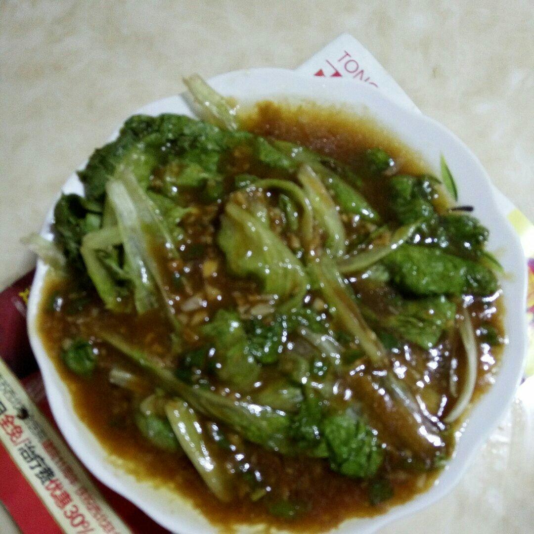 家常菜 蚝油生菜