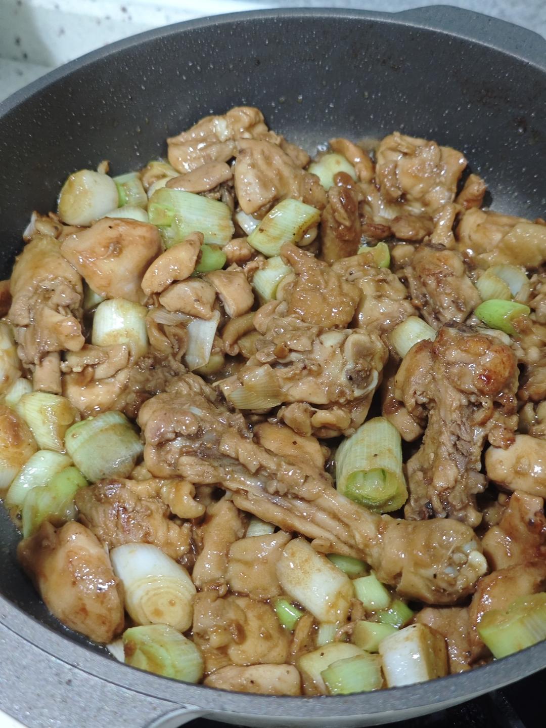 葱烧鸡腿肉