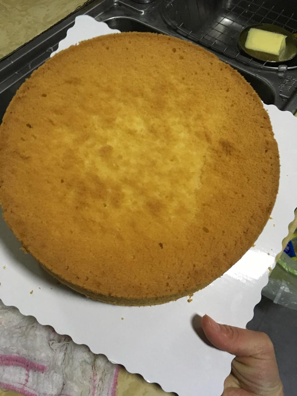 蛋糕的做法（8寸戚风蛋糕）