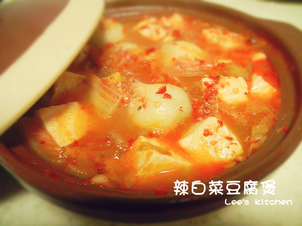 泡菜豆腐锅