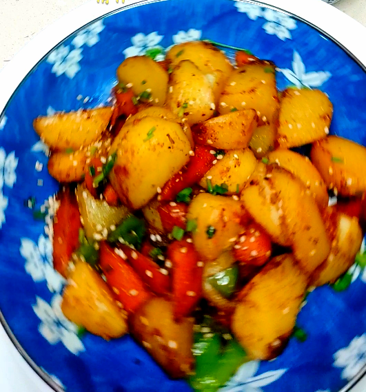 香煎孜然小土豆